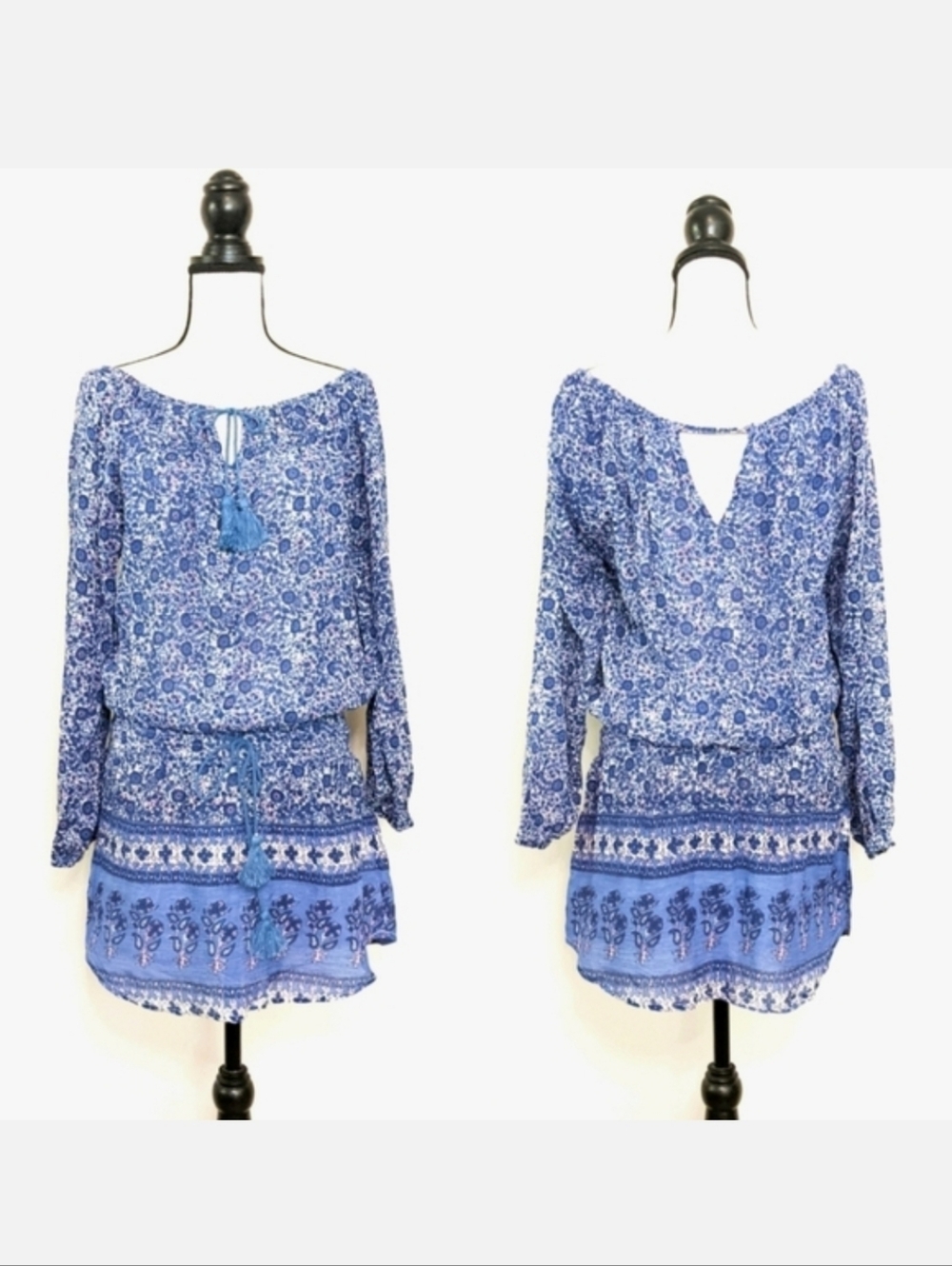 🦋LAST🦋 NWT Blue Boheme Cassidy Mini Dress